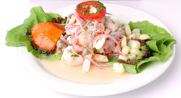 Ceviche in Peru